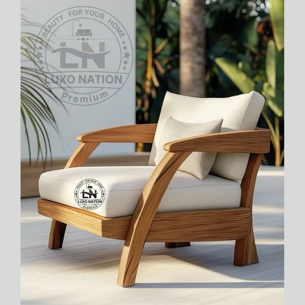 Premium Antique Wooden Arm Chair – Stylish Accent Seating Chairs Set